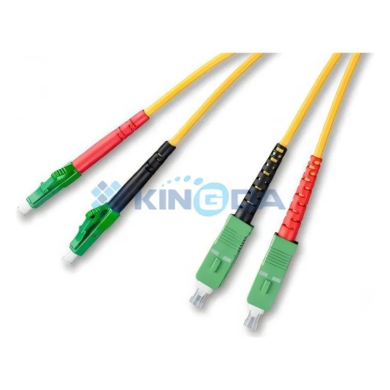 KD-FO6020-A, Kingda, LC/UPC-SC/UPC SM Simplex Jumper, Multimode, 5M