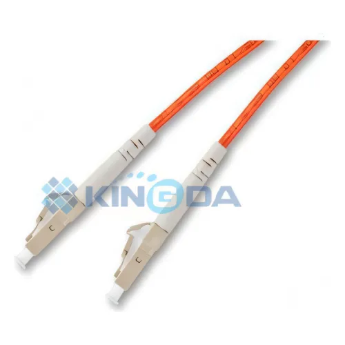 KD-FO6014-A, Kingda, LC/UPC-LC/UPC SM Simplex Jumper, Multimode, 1M