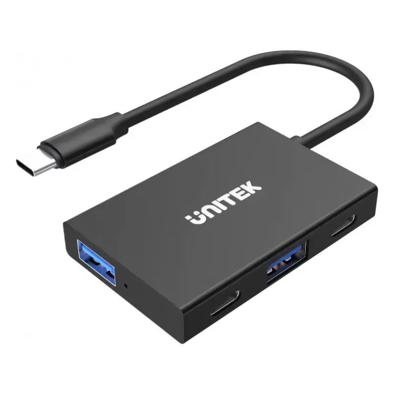 H1302A, UNITEK 4-port USB-C 10Gbps Hub (2*USB-C 10Gbps + 2*USB-A 10Gbps)