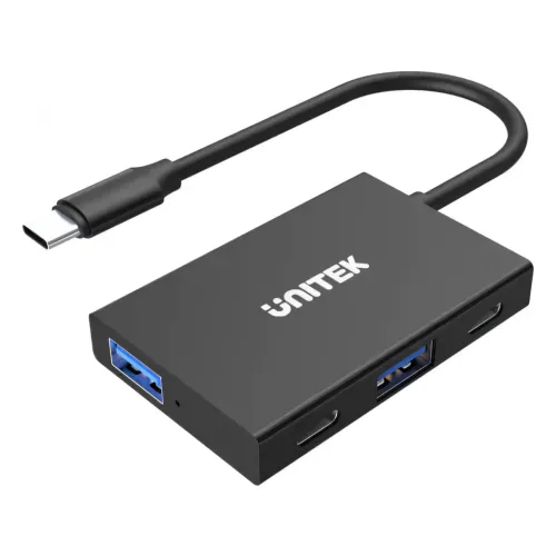 H1302A, UNITEK 4-port USB-C 10Gbps Hub (2*USB-C 10Gbps + 2*USB-A 10Gbps)