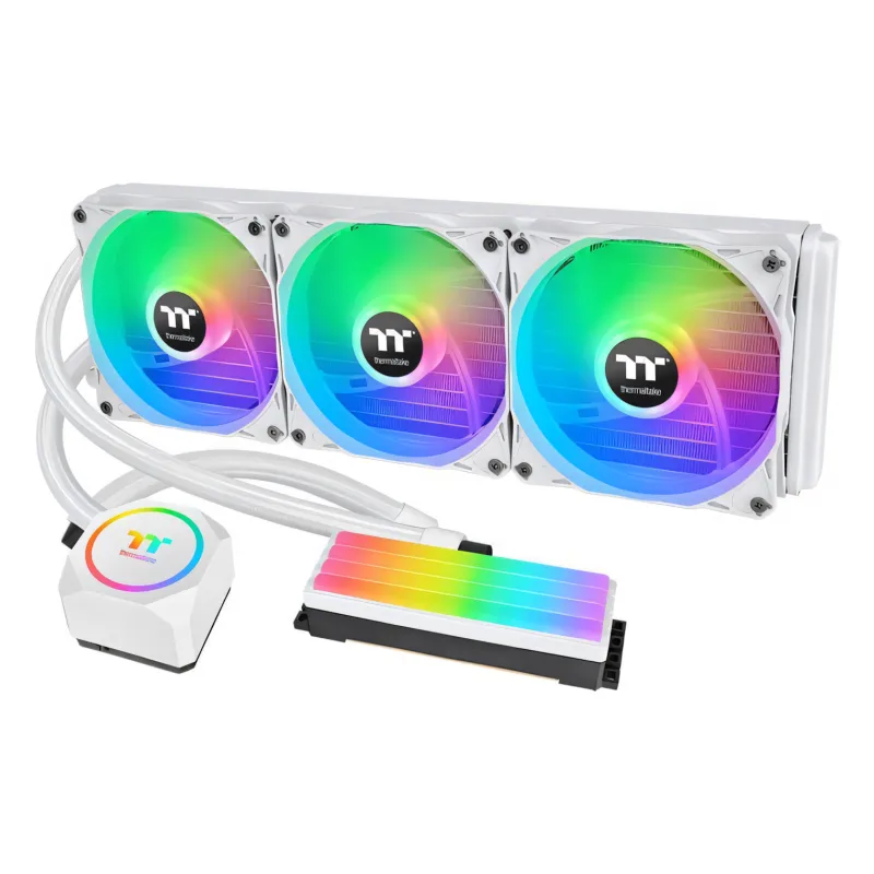 Thermaltake, Floe RC360 CPU &amp; Memory AIO Liquid Cooler, Snow Edition