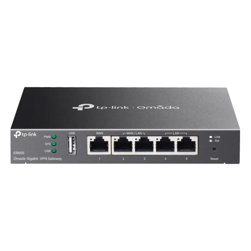 TP-Link, ER605, Omada Gigabit VPN Router