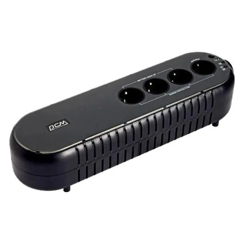POWERCOM, WOW-1000S, 1000VA/500W, Black