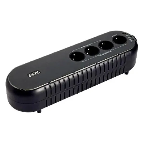 POWERCOM, WOW-1000S, 1000VA/500W, Black