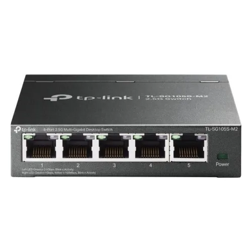 TP-Link, TL-SG105S-M2, Switch, 5-Port 2.5G Multi-Gigabit Desktop Switch