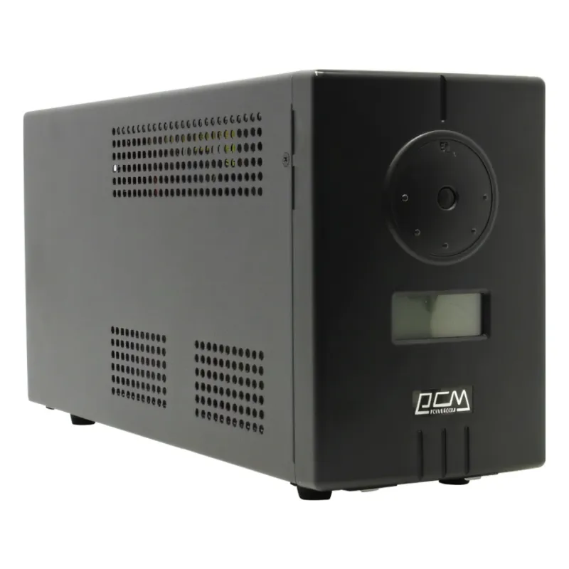 POWERCOM, Inverter, INF-3000AP, 3000VA/1800W, Offline/Standby, 2xSchuko, 208-240VAC, 36V65Ah, USB, Sinewave, Tower, Black