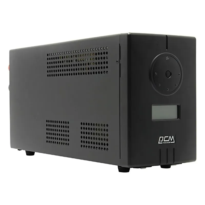 POWERCOM, Inverter, INF-1500AP, 1500VA/1050W, Offline/Standby, 2xSchuko, 208-240VAC, 24V100Ah, USB, Sinewave, Tower, Black