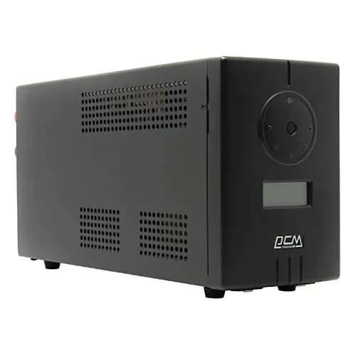 POWERCOM, Inverter, INF-1500AP, 1500VA/1050W, Offline/Standby, 2xSchuko, 208-240VAC, 24V100Ah, USB, Sinewave, Tower, Black