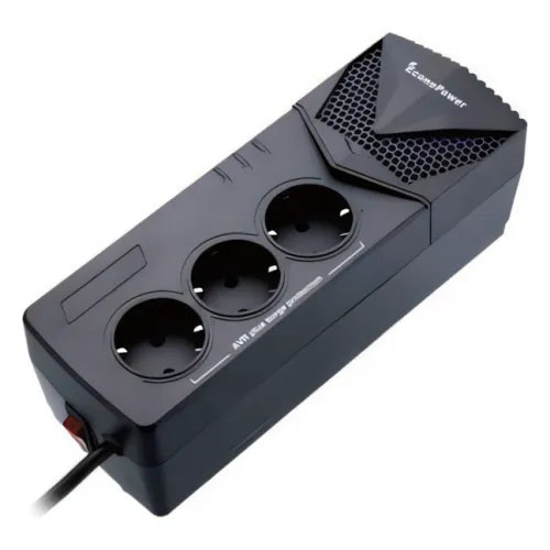 AR3-2200G, EconoPower, Surge Protector, AUTOMATIC VOLTAGE REGULATOR 2200VA/1100W