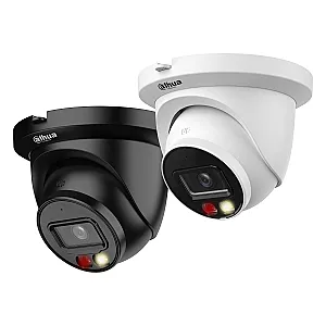 IPC-HDW2549TM-S-IL 3.6mm 5მპ Eyeball ქსელური კამერა მეტ. კორპ. IP67, Mic, IR/Warm light 30მ