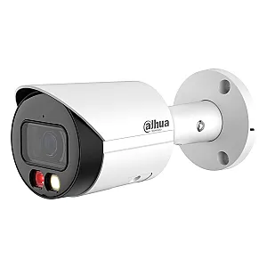 IPC-HFW2449S-S-IL 3.6mm 4მპ Bullet ქსელური კამერა მეტ. კორპ. IP67, Mic, IR/Warm light 30მ