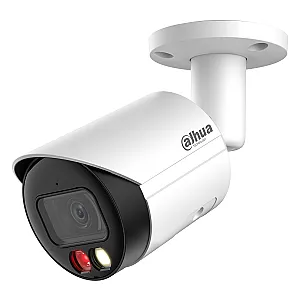 IPC-HFW2849S-S-IL 3.6mm 8მპ Bullet ქსელური კამერა მეტ. კორპ. IP67, Mic, IR/Warm light 30მ