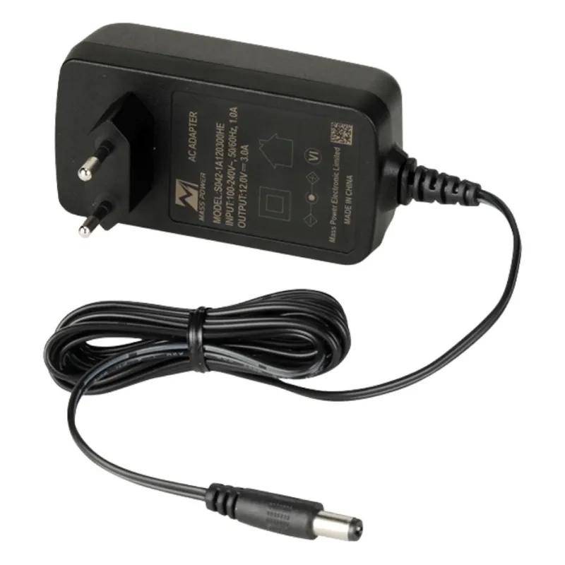 კვების ბლოკი 12VDC / 3A დახურული ტიპის კორპუსით Dahua S042-1A120300HE
