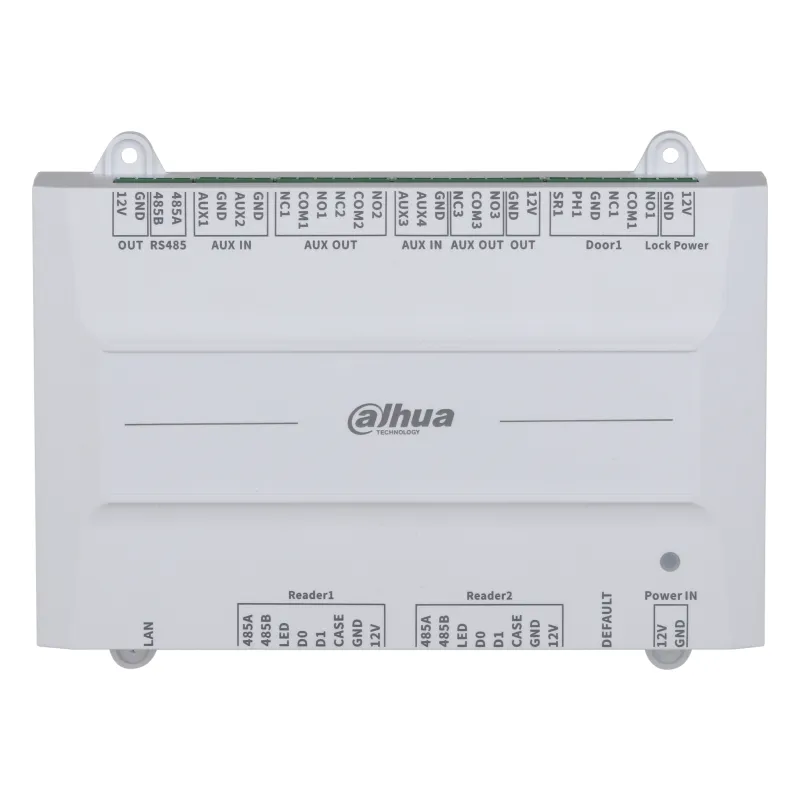 ASC4201B-D კონტროლერი, 1 გამოსასვლელი, 2 წამკითხველი, Single Door two-way, 12 VDC, PoE, RJ-45