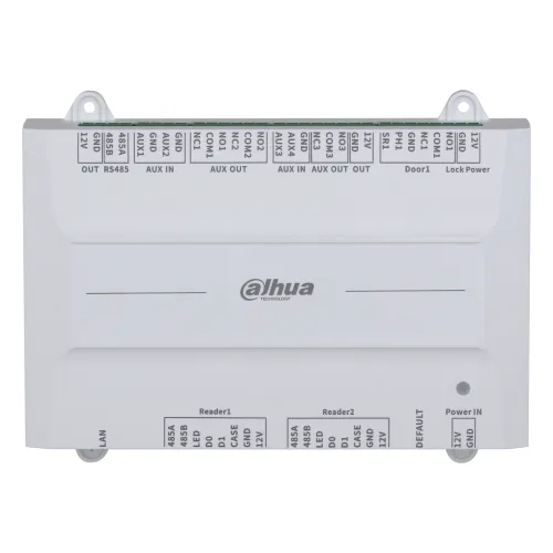 ASC4201B-D კონტროლერი, 1 გამოსასვლელი, 2 წამკითხველი, Single Door two-way, 12 VDC, PoE, RJ-45