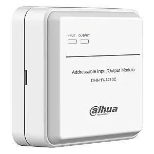 HY-1410C სამისამართო 1ფ IN/OUT მოდული, იმპულსური OUT, ბაზით. 24VDC. LED ინდიკატორით
