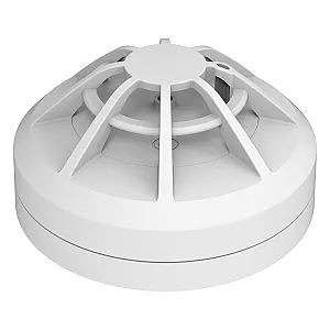 HY-1310 სამისამართო თბური დეტექტორი, ბაზით. 24VDC. LED ინდიკატორით