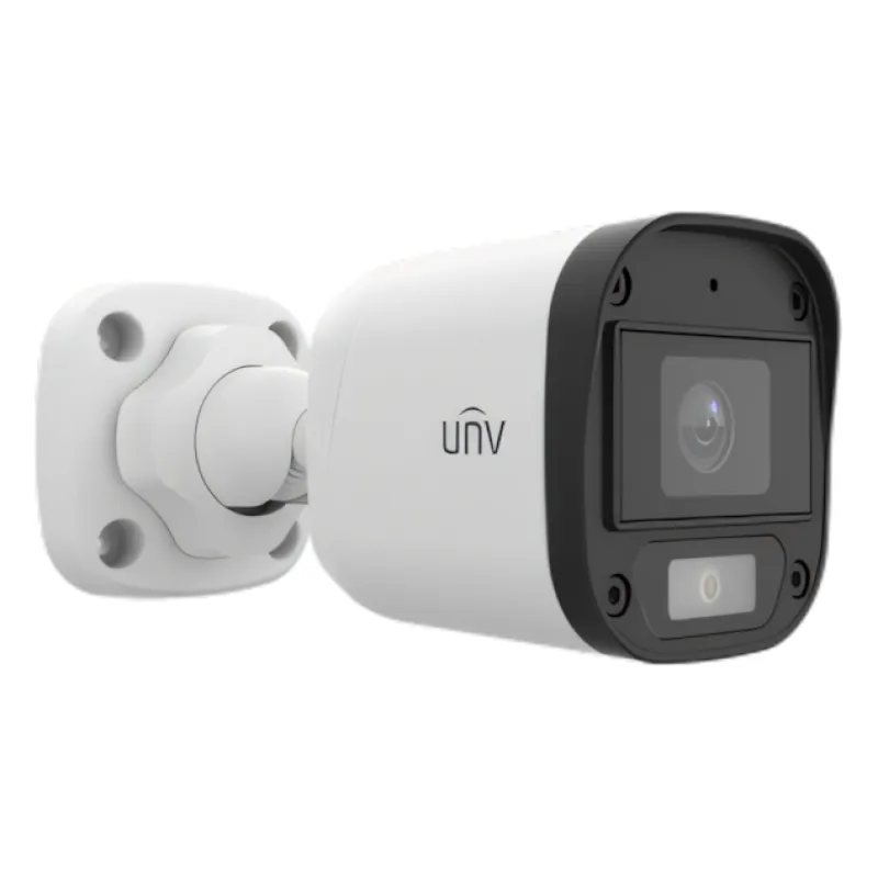 ანალოგური კამერა 5MP 2.8mm, Bullet, ColorHunter Dual-light, Mic, Uniview