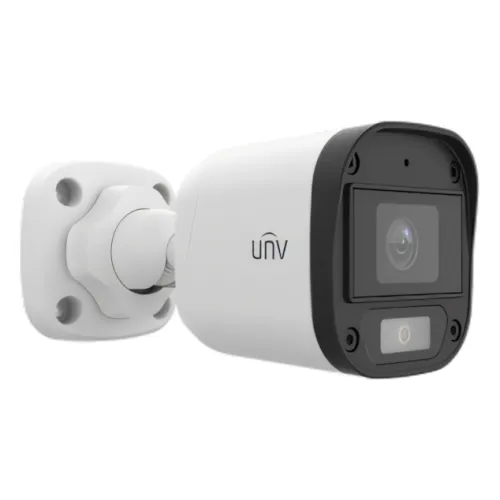 ანალოგური კამერა 5MP 2.8mm, Bullet, ColorHunter Dual-light, Mic, Uniview