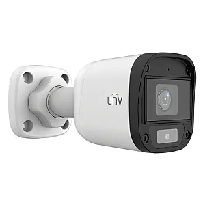 ანალოგური კამერა 2MP 2.8mm, Bullet, ColorHunter Warm Light, Mic, Uniview
