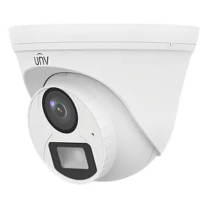 ანალოგური კამერა 2MP 2.8mm, Turret, ColorHunter Warm Light, Mic, Uniview
