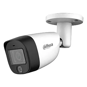 Dahua HAC-HFW1200CMP-IL-A 3.6mm 2მპ გარე Bullet, Mic, IP67, მეტალი, IR/White Light 20მ