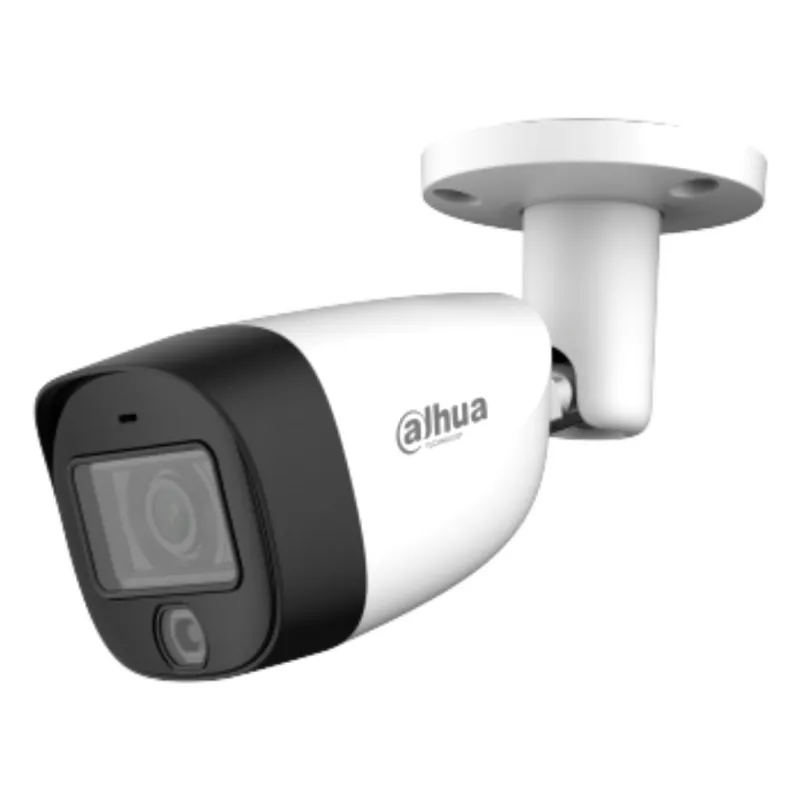 Dahua HAC-HFW1200CMP-IL-A 2.8mm 2მპ გარე Bullet, Mic, IP67, მეტალი, IR/White Light 20მ