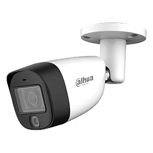 Dahua HAC-HFW1200CMP-IL-A 2.8mm 2მპ გარე Bullet, Mic, IP67, მეტალი, IR/White Light 20მ