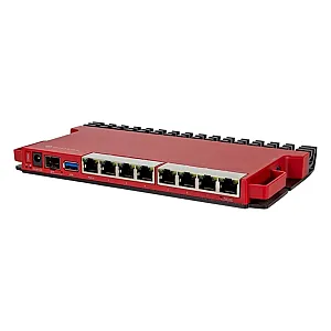 Wi-Fi 6 როუტერი MikroTik 8x 1Gbps / 2.5 G SFP პორტი