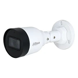 Dahua IPC-HFW1230S1-S5 2.8mm 2მპ გარე Bullet, IP67, პლასტმასი/მეტალი, IR 30მ