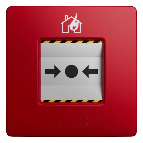 საგანგაშო ღილაკი (წითელი) Ajax Manual Call Point (Red)