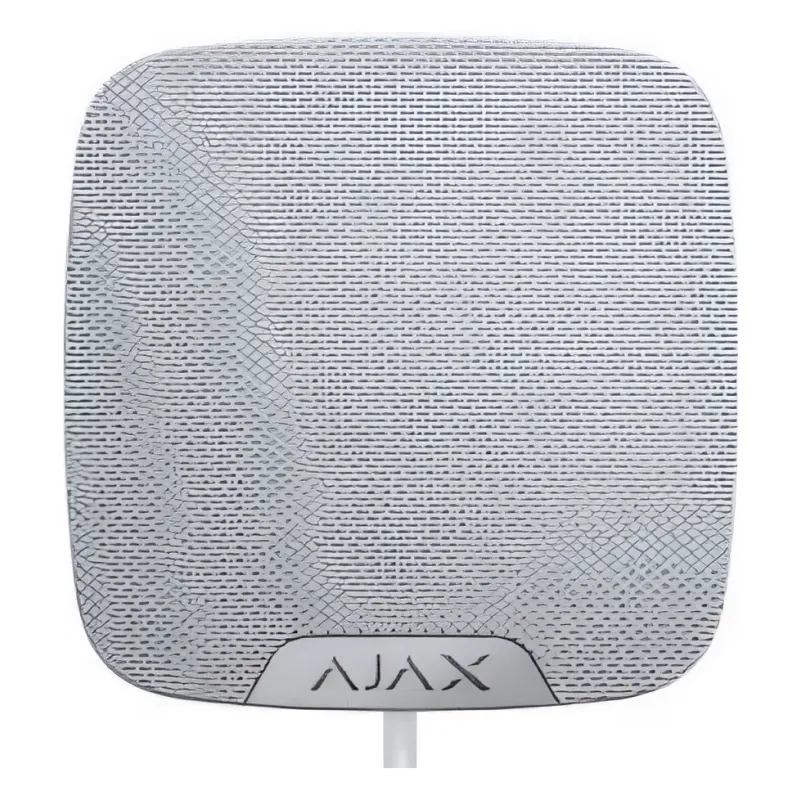 ჰიბრიდული შიდა გამოყენების სირენა Ajax HomeSiren Fibra white
