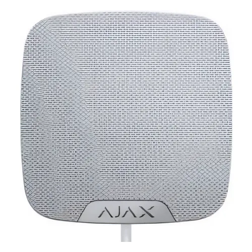 ჰიბრიდული შიდა გამოყენების სირენა Ajax HomeSiren Fibra white